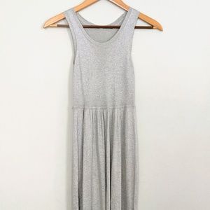 Anthropologie Kenzie Rayon Metallic Knit Dress